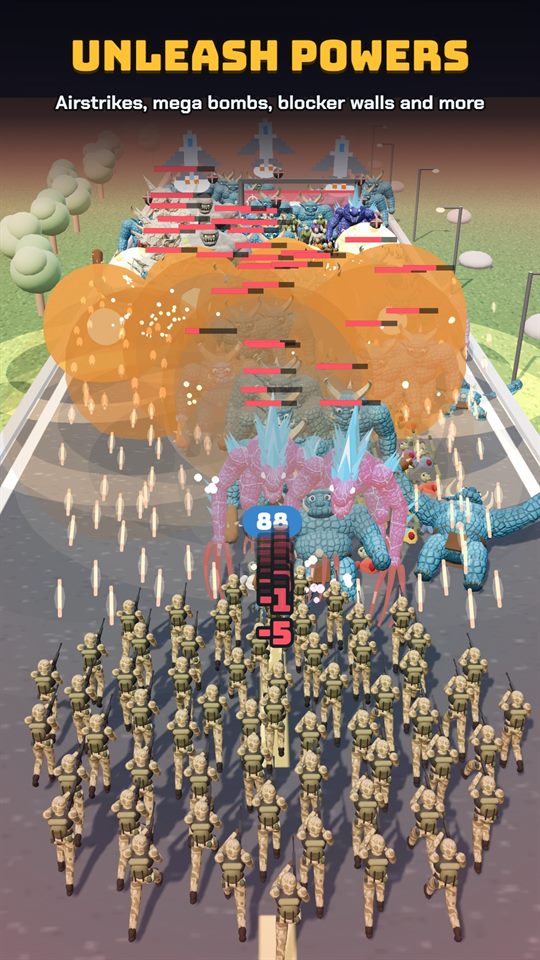 A power being used against the horde